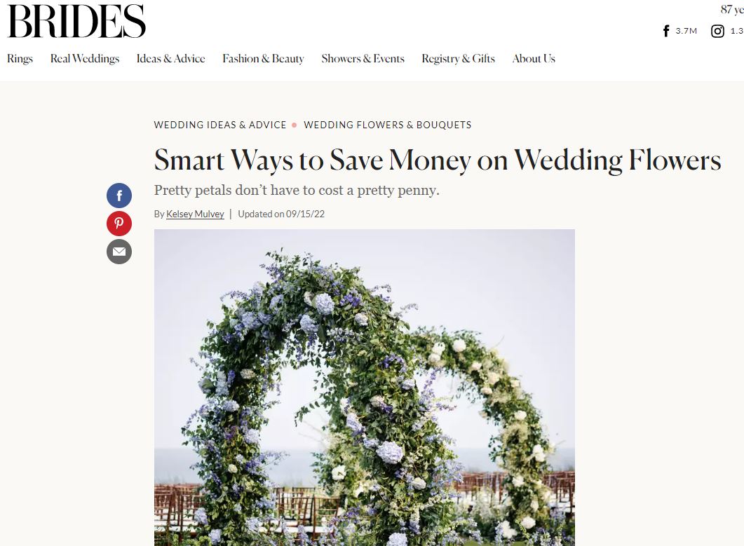 Brides article