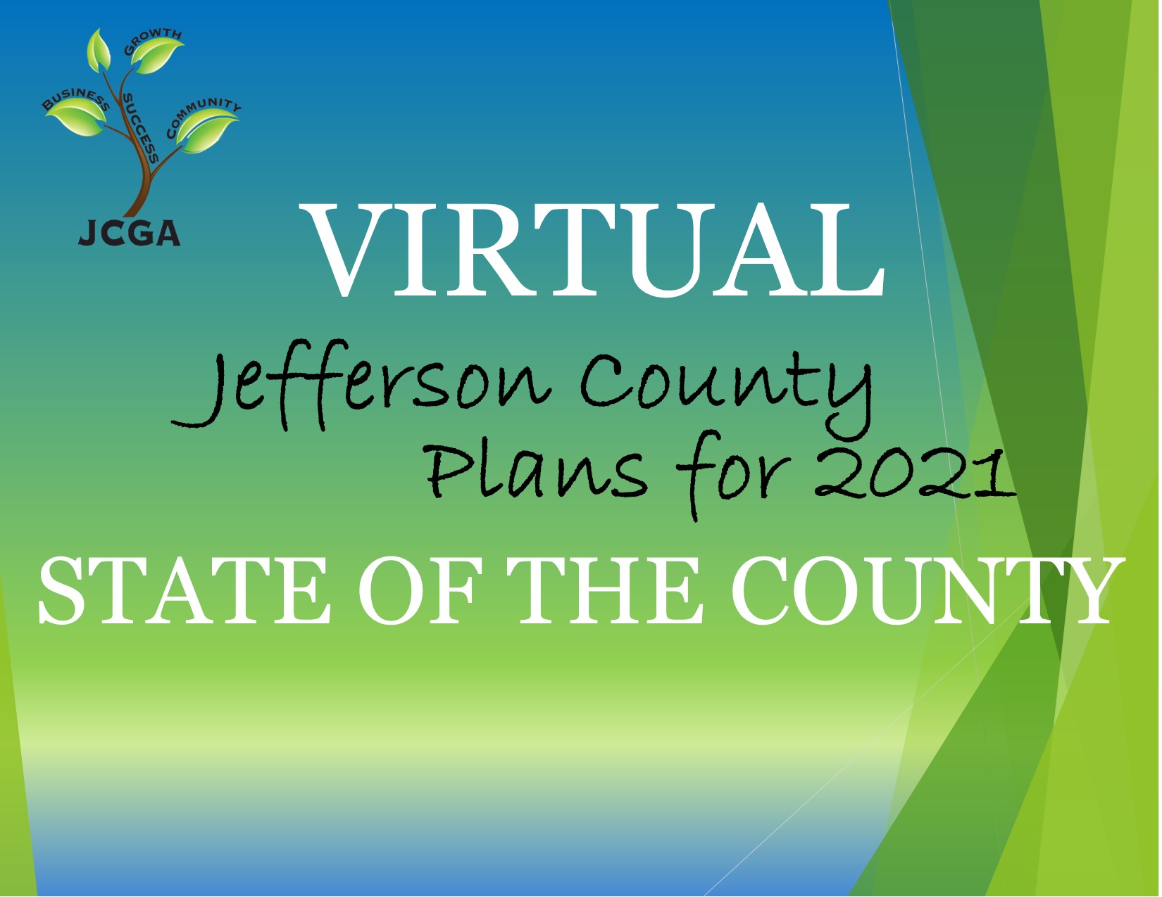 Jefferson County Plans for 2021 Jefferson County Plans for 2021