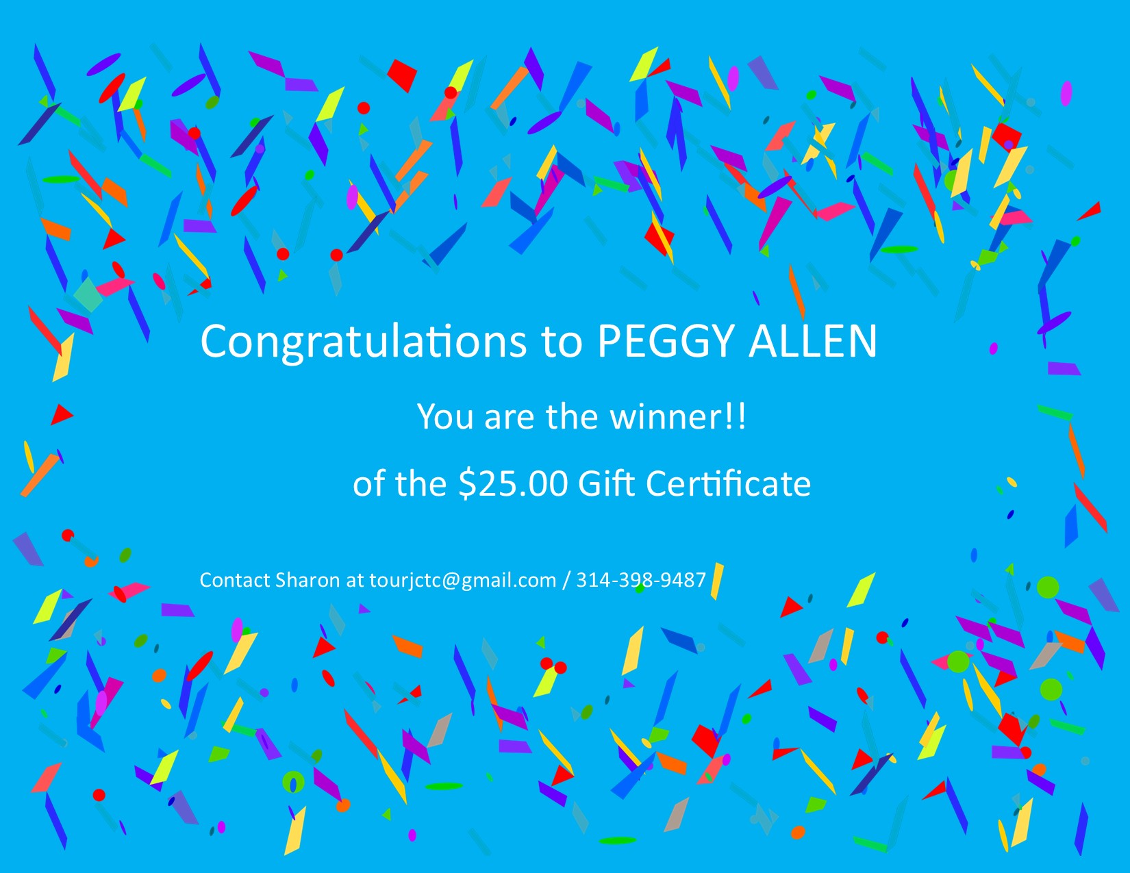Week one Winner Week one Winner