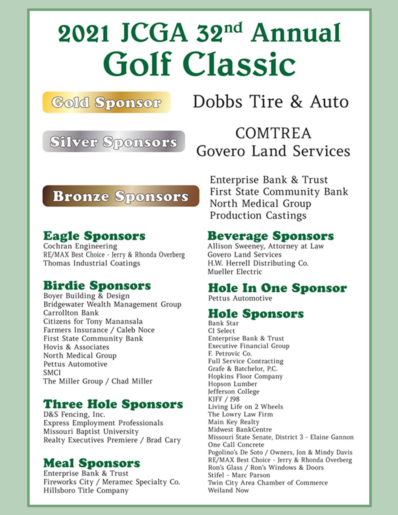 Thank you Golf Classic 2021 b Thank you Golf Classic 2021 b