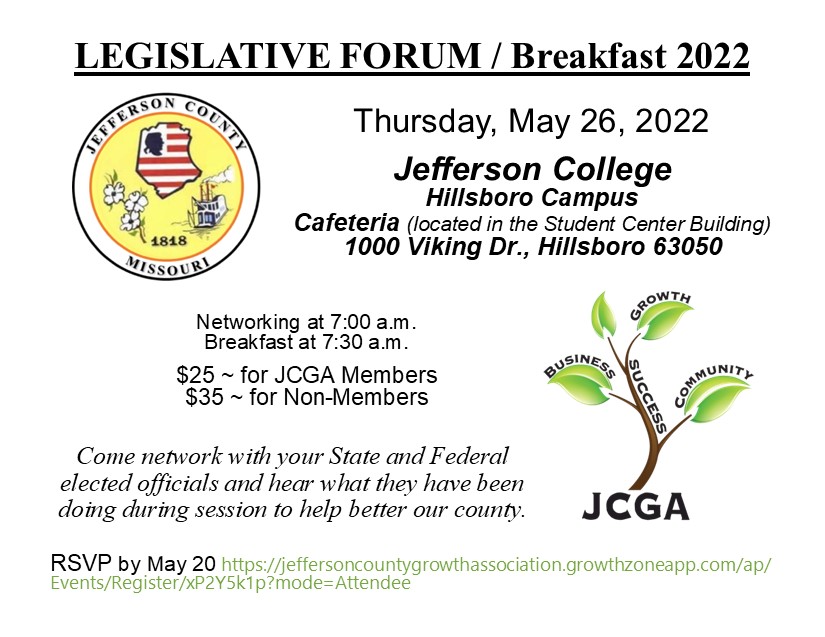 2022 Legislative Breakfast Invite
