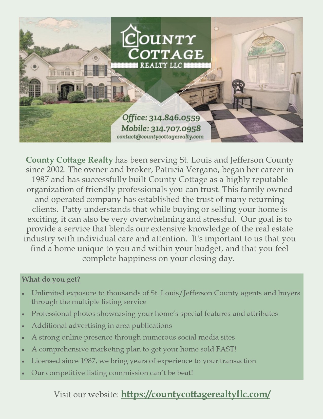 County Cottage Realty BIO