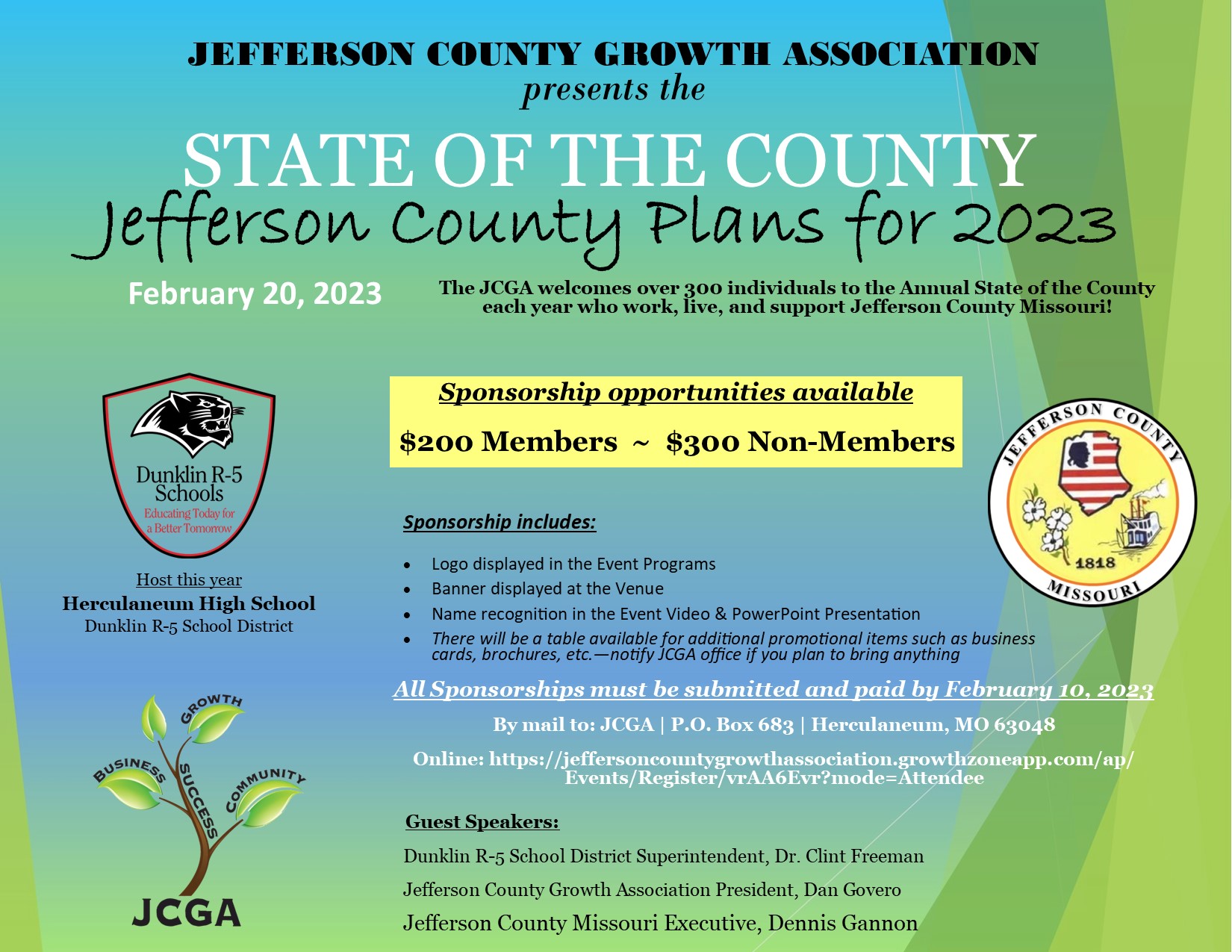 State of the County Sponsorship 2023 - NEWER version