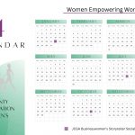Businesswomen's 2024 Year Calendar