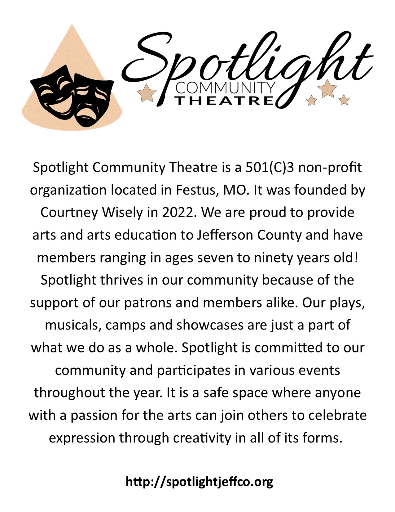 Spotlight Community Theatre - BIO