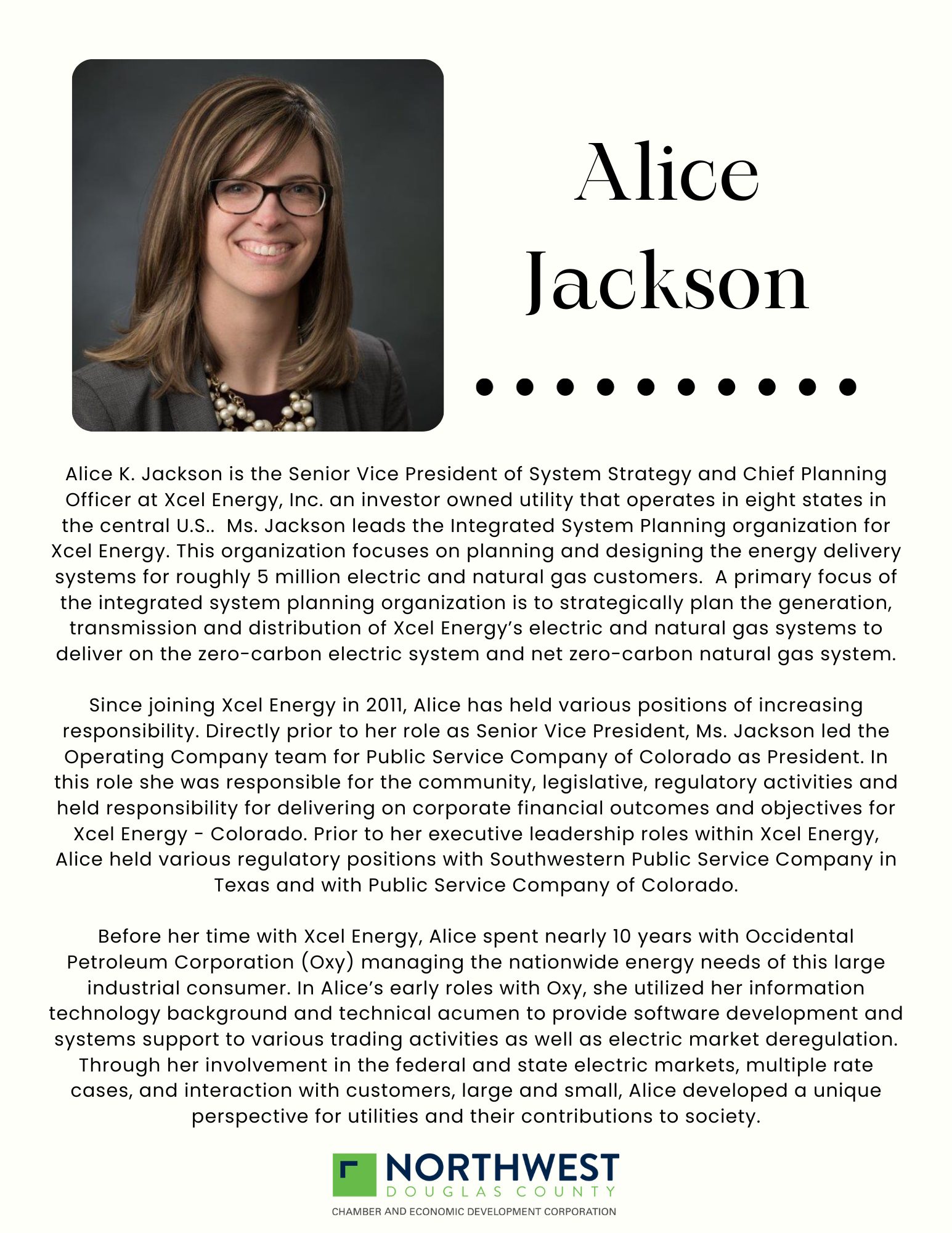 Alice Jackson Honoree Intro