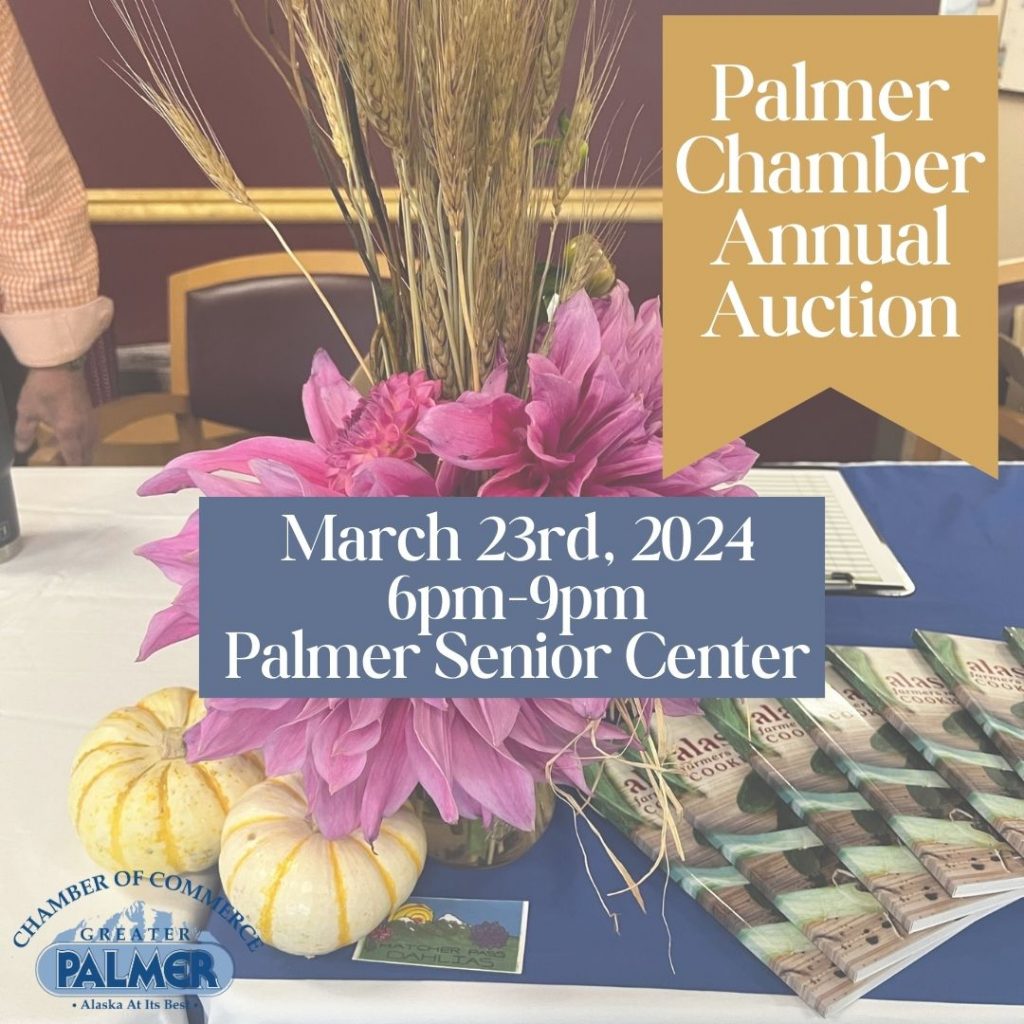 March 23rd, 2023 6pm-9pm Palmer Senior Center