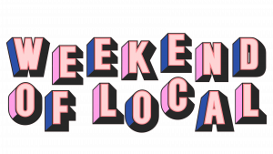 Weekend of Local logo