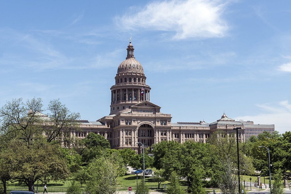 TexasCapital Texas state capital on sunny day