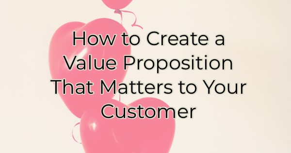 Value Proposition