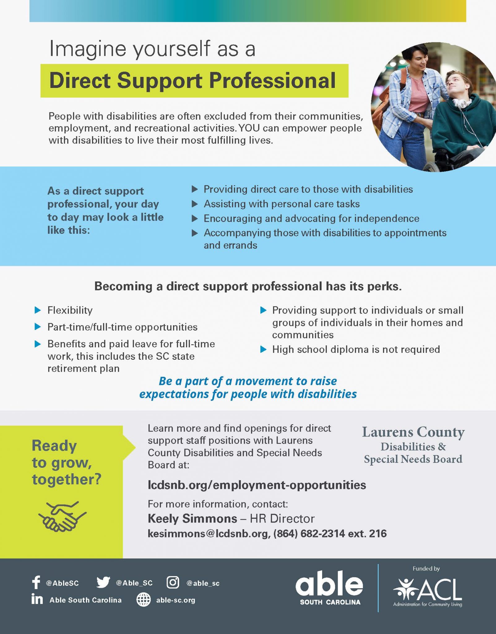 Seeking House Manager, Direct Support Professional, & PRN Nurses needed