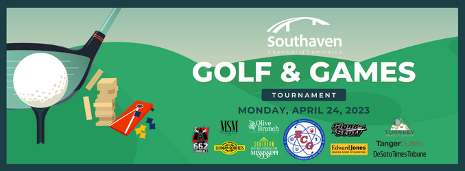 Golf &amp; Games Banner with Sponsors