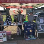Galt United Methodist Church booth at the Farmers Market on July 23, 2021
