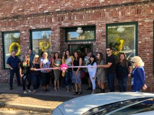 The Beauty Pharm Grand Opening & Ribbon Cutting - Group photo - Sept 10 2021