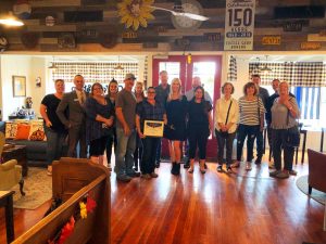 Honorary Business Oct 2021 - Coffee Shop Bakery group photo - Oct 7 2021