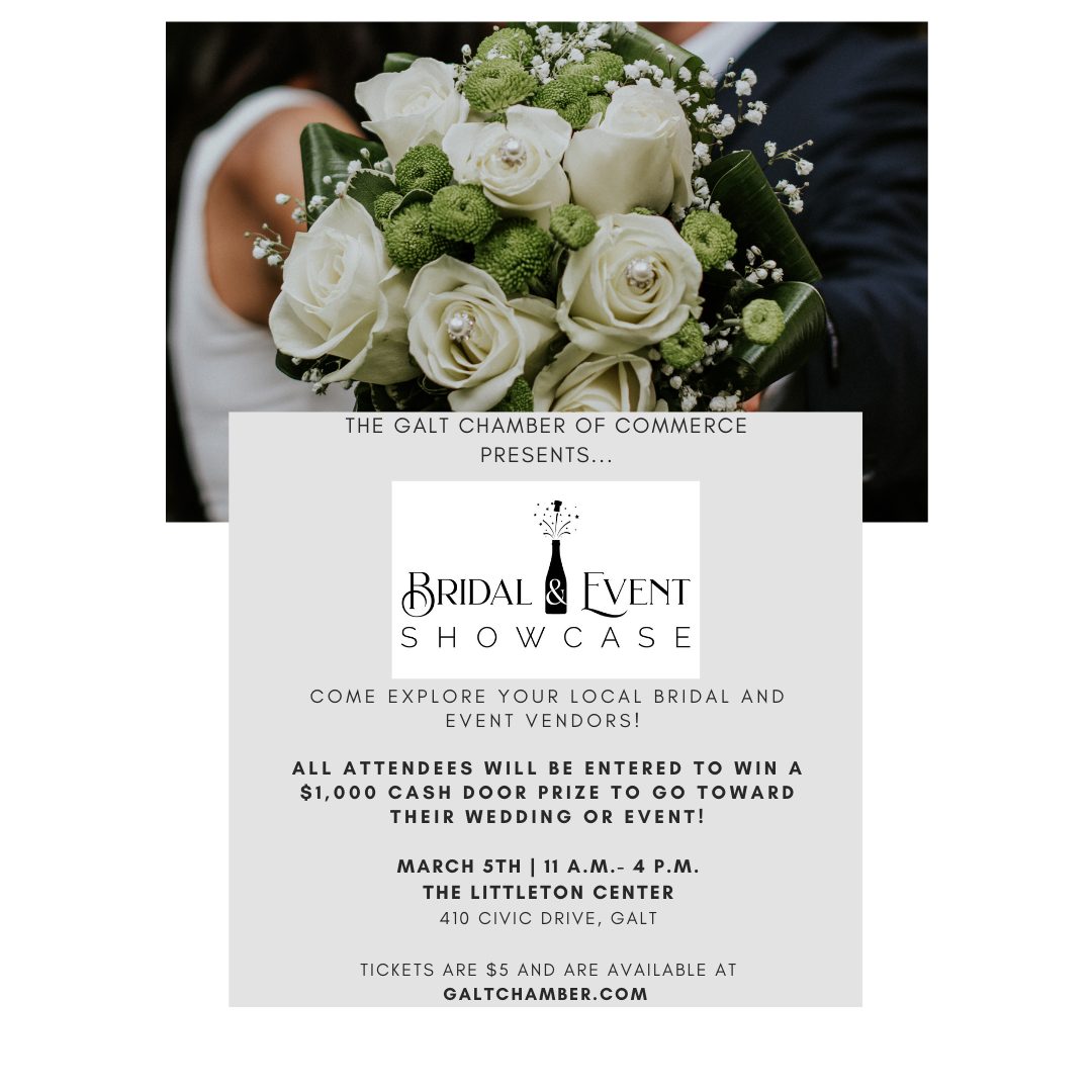 2022 Bridal & Event Showcase Flyer