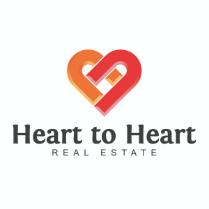heart to heart real estate logo