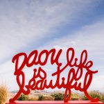 'DAOU Life Is Beautiful' sign