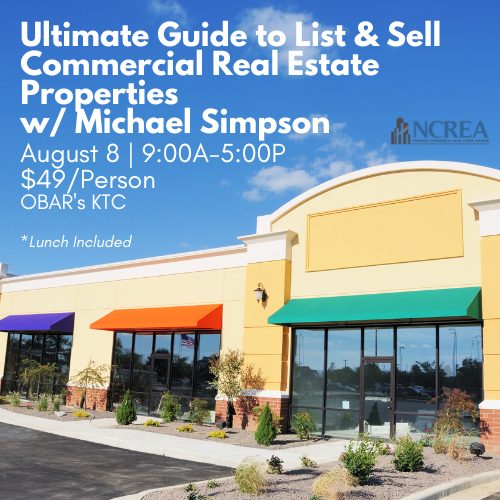 Commercial Real Estate Investment Seminar August 8th Outer Banks