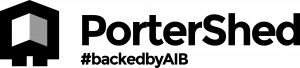Black PorterShed Logo