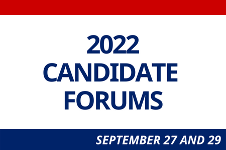 Website Highlights Candidate Forum 2022