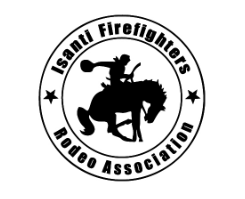 isanti firefighters rodeo association logo