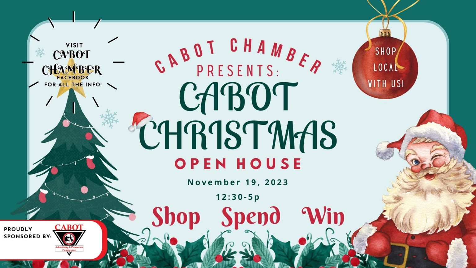 Christmas Open House Cabot Chamber of Commerce