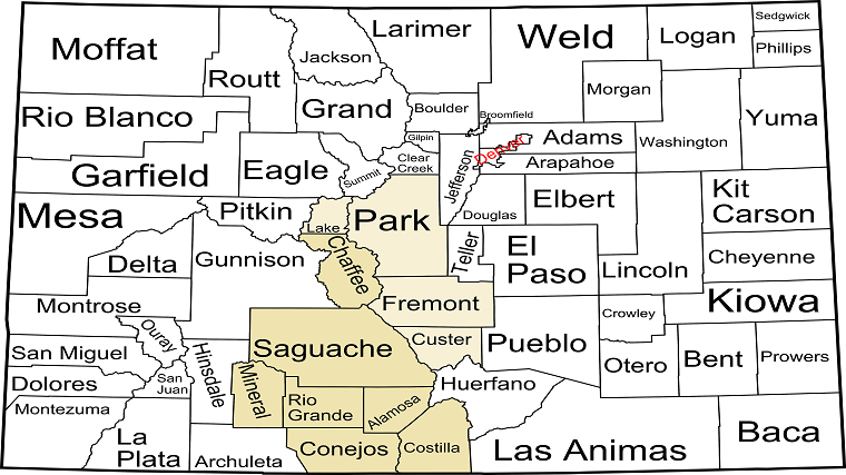 Staff & Coverage Map - Realtors of Central Colorado | ROCC