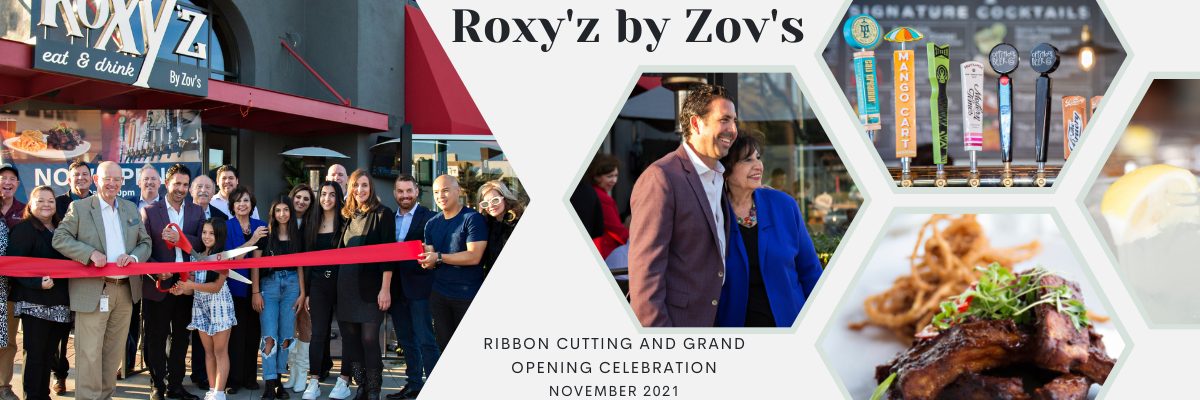 Roxy's by Zov's Ribbon Cutting and Grand Opening