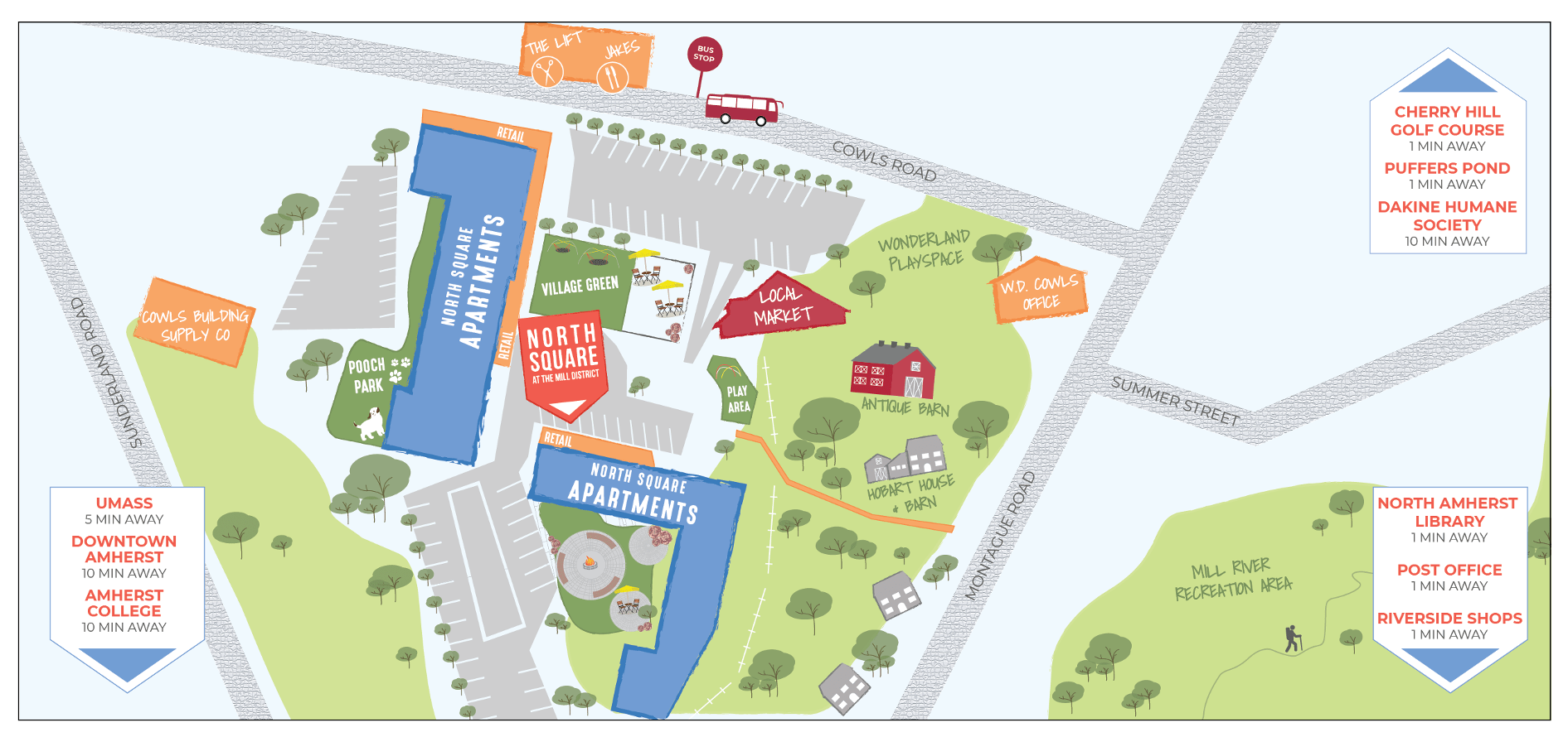 Nort Square Map