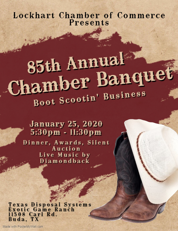 Annual Chamber Banquet - Lockhart Chamber of Commerce