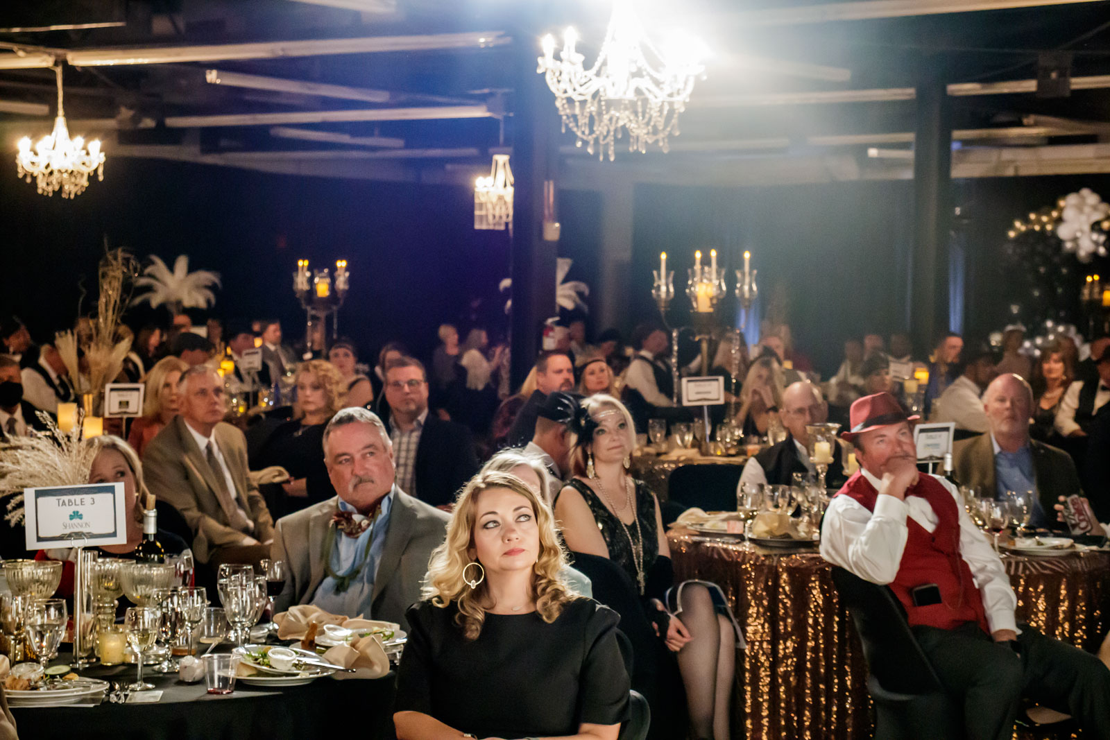 Attendees enjoy an evening of celebration