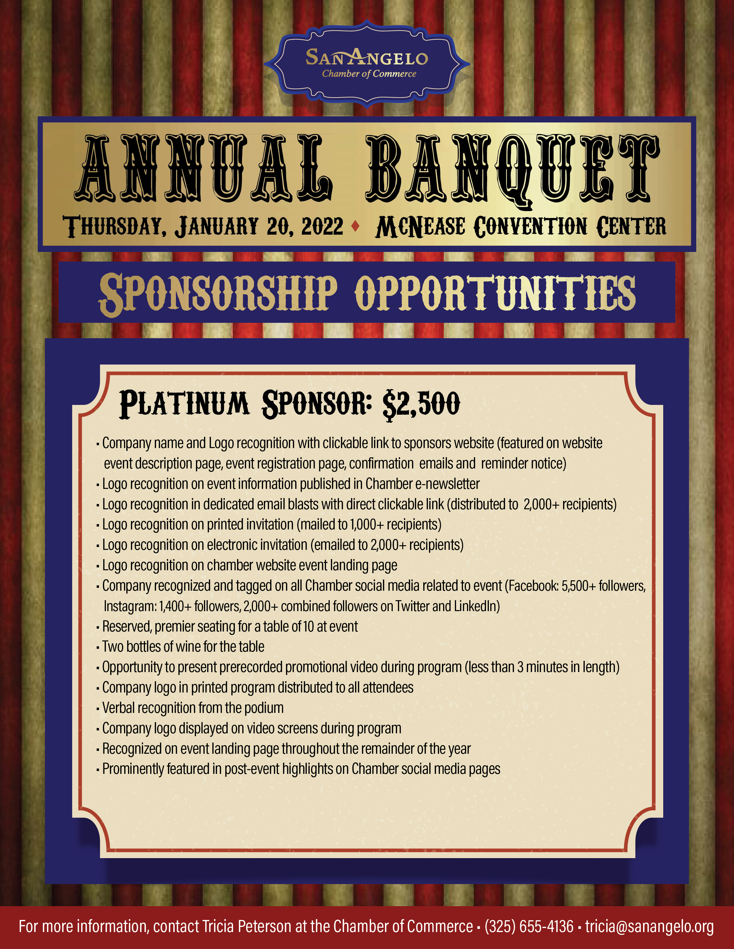Banquet Sponsorship Opportunities-02 Banquet Sponsorship Opportunities-02