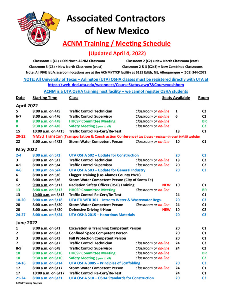 ACNM Training Meeting Schedule - 4-4-221024_1