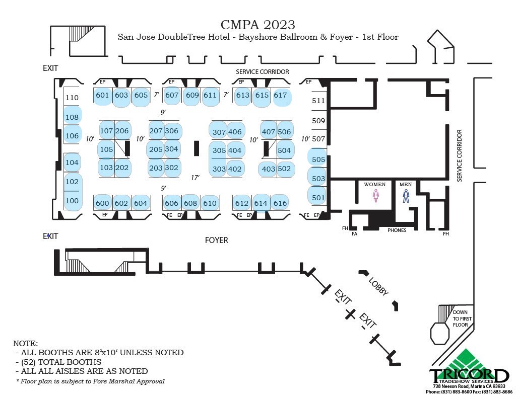 CMPA 2023 Ballroom Update 03OCT23