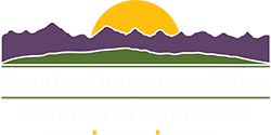 Sequim Dungeness Valley Chamber logo