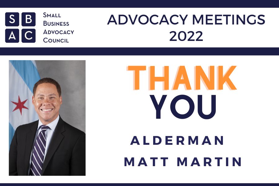 Thank you Alderman Matt Martin