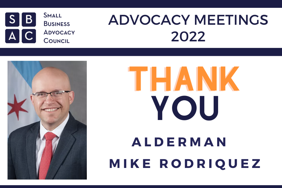 Thank you Alderman Mike Rodriguez