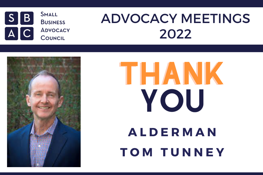 Thank you Alderman Tunney