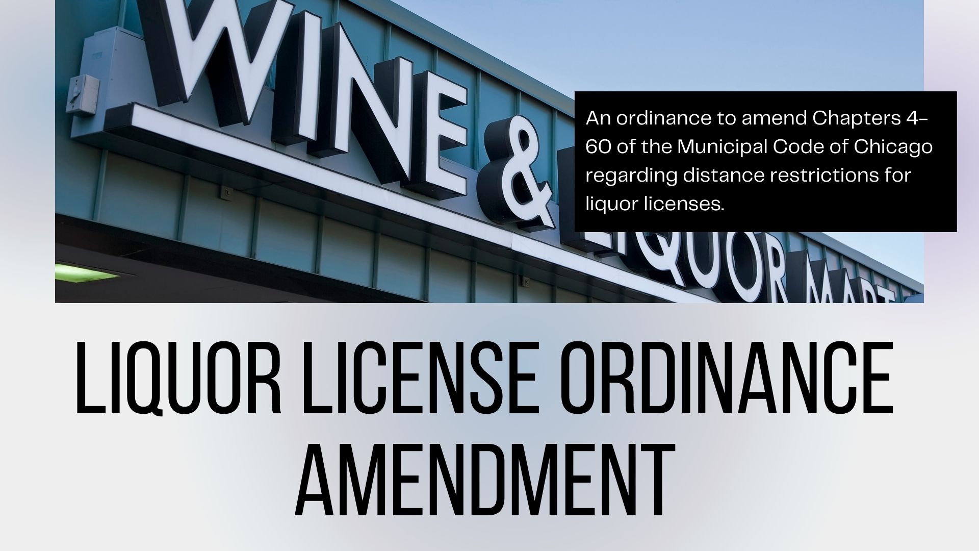 liquor license