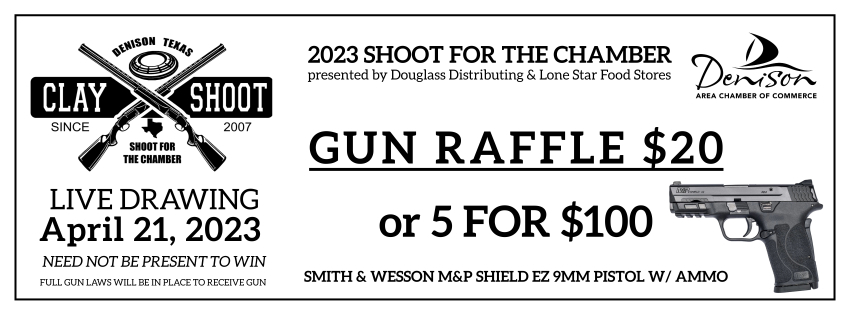 Clay Shoot Gun Raffle Ticket - SW