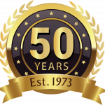50 Year Seal Logo Official