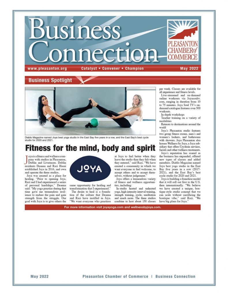 Joya Yoga Business Spotlight