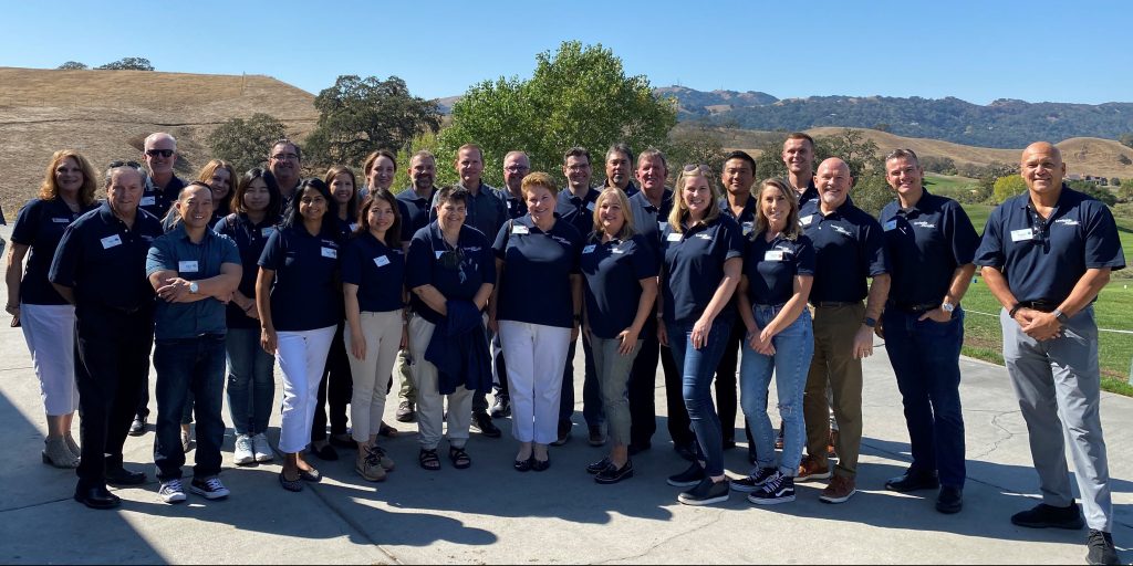 Leadership Class 2023 The Leadership Pleasanton class of 2023 pictured at Callippe Preserve Golf Course during local government day
in October of 2022.