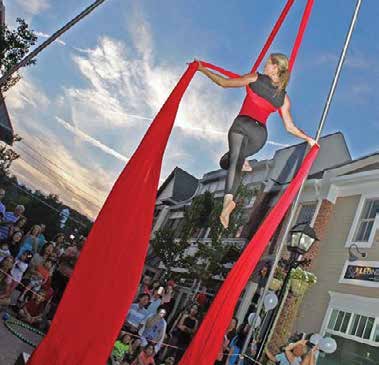 Westchester Circus Arts at Third Thursday in Armonk Square