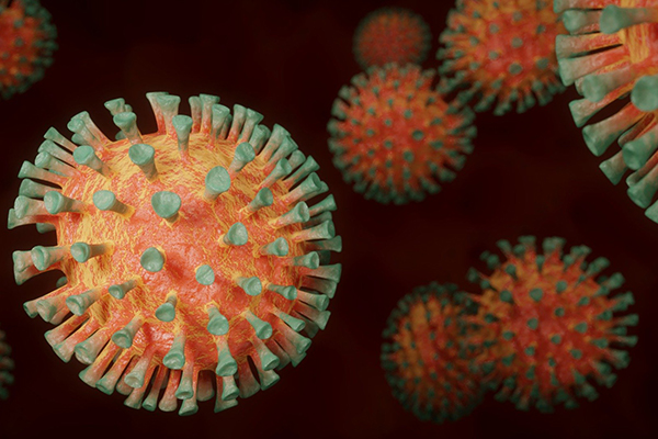 coronavirus image of virus graphic