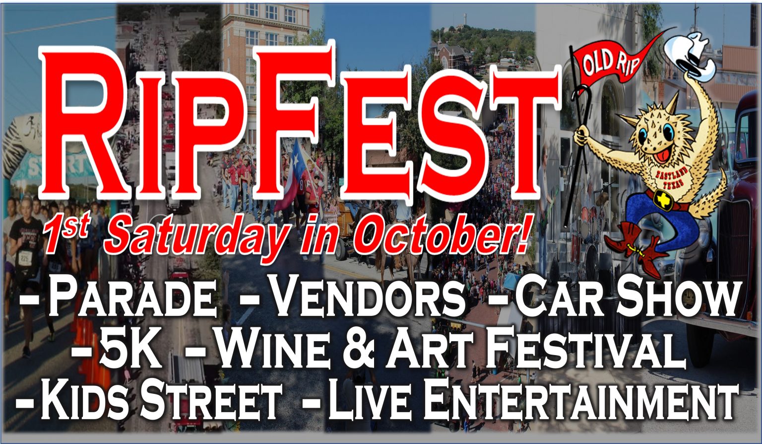 RipFest Map Eastland Chamber of Commerce