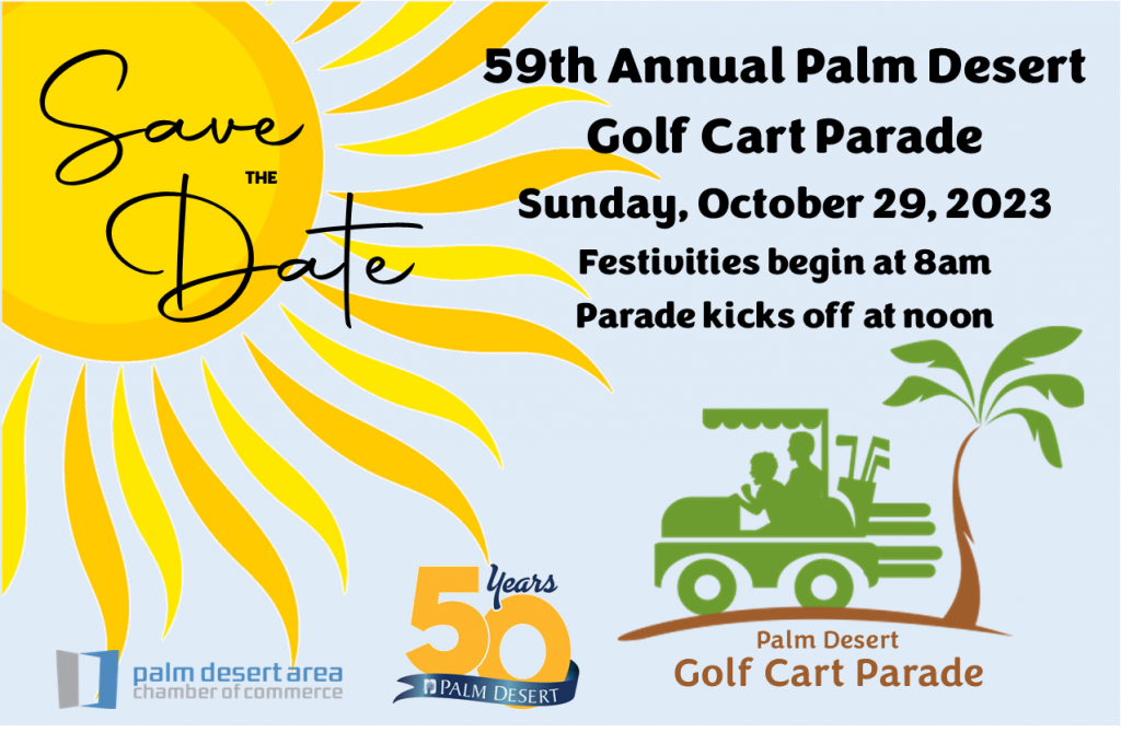 Palm Desert Golf Cart Parade Palm Desert Area Chamber of Commerce