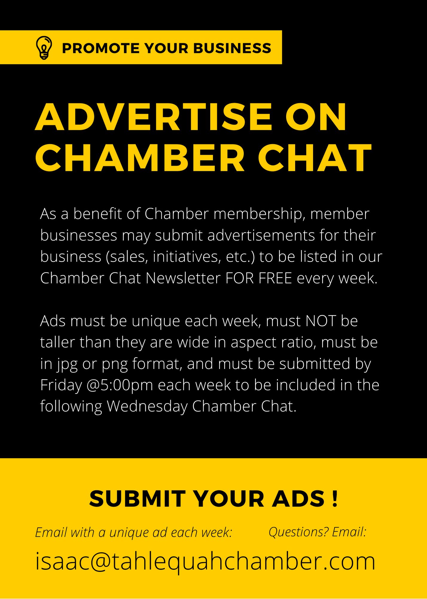 Chamber Chat Ads (1) Chamber Chat Ads (1)
