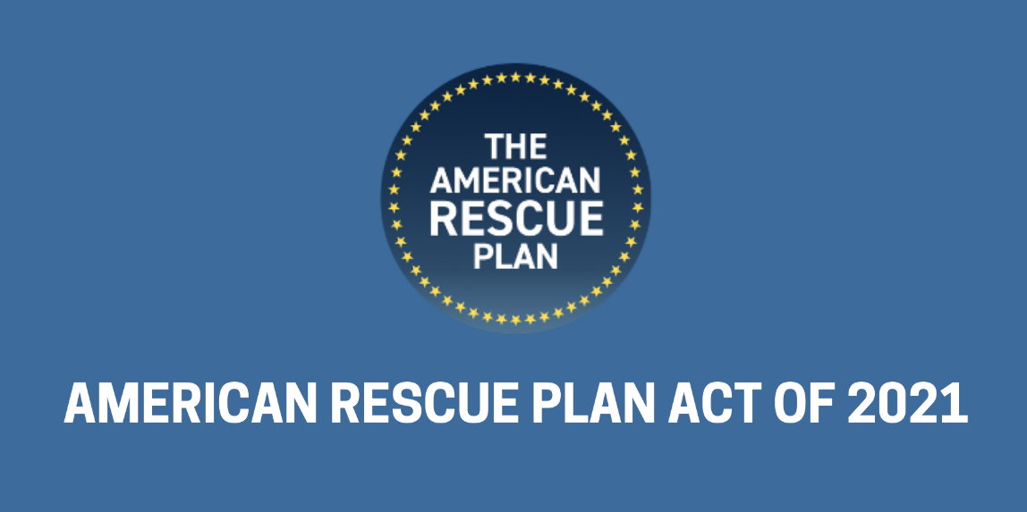 American Rescue Plan Button
